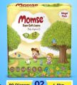 Momsee Daiper Mega S Size 2 - 90 Pcs 4 - 8 Kg. 
