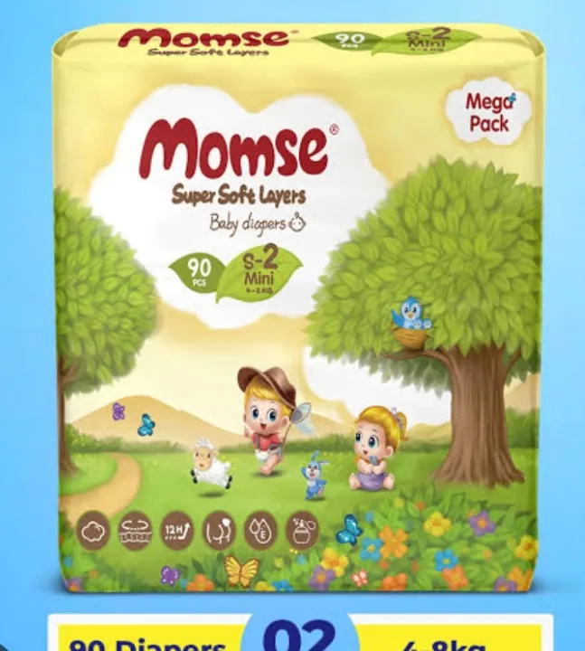 Momsee%20Daiper%20Mega%20S%20Size%202%20-%2090%20Pcs%204%20-%208%20Kg%20-%20Image%202