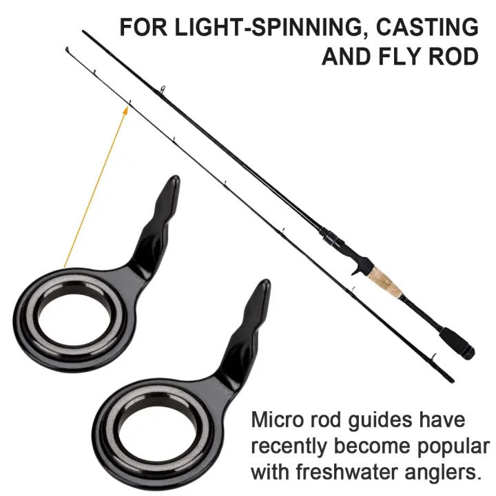 FishTrip%205-10pcs%20Single%20Foot%20Fishing%20Rod%20Guides%20Repair%20Kit%20Micro%20Guides%20for%20Light-spinning,%20Casting%20and%20Fly%20Rod%200.076g~0.77g%20-%20Image%203