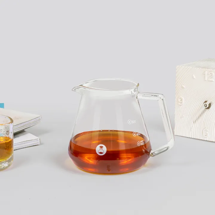 TIMEMORE%20Borosilicate%20Glass%20Coffee%20Sharing%20Pot%20Coffee%20Server,Heat%20Resistant%20Pour%20Over%20Server%20with%20Ergonomic%20Handle%20for%20Coffee%20-%20Image%203