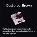 110/70/30pcs Dustproof Outemu Switch Linear Tactile Axis Clicky Silent Switches For MX Mechanical Keyboards Gaming Switch DIY. 