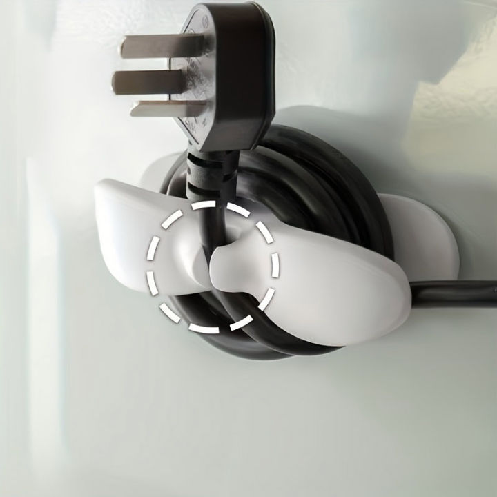 3pcs  Organize power cord fixing, wire clamping, wire winding, charging cable storage, electrical plug fixing device