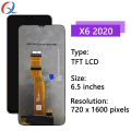 For Huawei Honor X6 2020 VNE-LX1 VNE-LX2 LCD Display Touch Screen Digitizer Assembly for Honor X6 2020 screen replacement. 