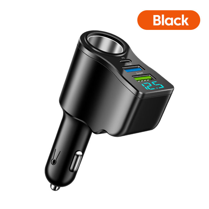 66W%204%20Ports%20multifunctional%20Car%20Cigarette%20%20Power%20Adapter%203.1A%20Dual%20USB%20PD%20Car%20Phone%20Fast%20Charger%20For%20iphone%20%20Ipad%20-%20Image%207