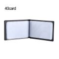 40/120/180/240/300 Leather Cards ID Credit Card Holder Book Case Organizer Business Cards ID Container Credit Card Holder Case. 