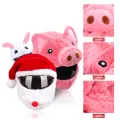 Helmet Protection Headgear Cover Cartoon Fluffy Plush Set For Motorcycle Full-Face Protective Case Motorbike Safety Trendy. 