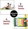 Multi Usage 3 In 1 Chest Expander Spring For Men Inbuilt Hand Gripper Cum Tummy Trimmer Exerciser With 5 Detachable Springs For Home Mini Gym. 