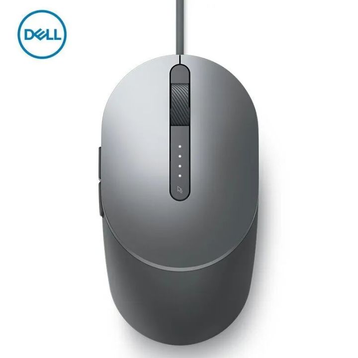 Original DELL MS3320P Wired Laser Mouse With 5 buttons Business Office New Mouse in Pouch Packing
