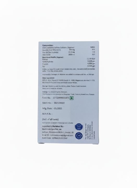 Cewin%20Plus%20Ascorbic%20Acid%20(Vit%20C)%20500%20MG%20Zinc%2022.5%20MG%20and%20Vitamin%20D3%202000%20i%20u%2060%20Chewable%20Tablets%20-%20Image%202