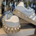 New Luxury Rhinestone Butterfly Bow Girl Shoe Charms Fashion Sneakers Pearl Heel Shoes Chain Shoes Decoration Accessorie 1Pcs.