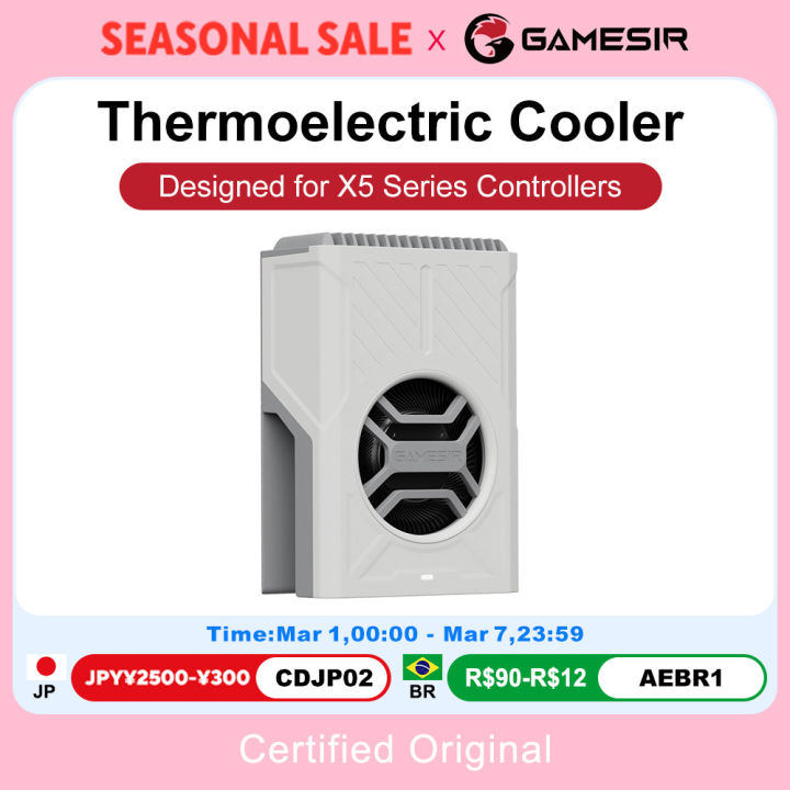 GameSir X5 Lite X5s Bluetooth Gamepads Thermoelectric Cooler FX5 Lite Cooling Fan Gaming Accessories for Mobile Phone