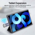 JEYI USB 3.2 to Type C OTG 10G Adapter; 36W Fast Charge Type C to USB 3.2 Converter; Male C to C 40Gbps Support Thunderbolt 3. 