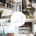 5.91x 3.74 inch 2 Pcs Heavy Duty Shelf Brackets , Floating Shelves White Triangle Shelf Brackets, 90 Degree Angle Wall Mounted. 