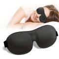 3D Contoured Sleep Mask 100% Light Blocking Eye Mask Ultra-Soft Skin-Friendly Material Breathable Eye Cover For Rest Travel Yoga.