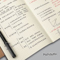 Brown notebook sugar notebook grid Sewing Book sugar notebook B5 A5 student easy writing checkered student stationery. 