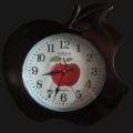 "Apple Wall Clock | Wall Clocks | High-Quality Timepiece for Home and School |High Quality Wall Clock | Wall Clock For Bedroom Fancy  | Home Decoration Fancy Round Design | New Design Plastic Wall Clock | New Wall Clock | Clock For Office". 
