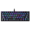 Motospeed CK61 Mechanical Keyboard 61 Key RGB Backlit Wired Office Gaming Computer Keyboard Red Switch Drive For Android Windows. 