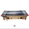 Bar B Q Grill With Free Sticks BBQ Grill 24" inch 2 Feet Stainless Steel polish Barbecue Grill Bar B Q Bar BQ Grill 12 Free Flat Stick. 
