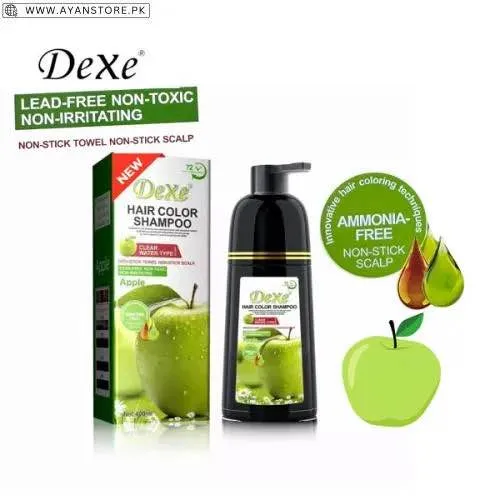 Dexe%20Apple%20Hair%20Color%20Shampoo%20400ml%20-%20Image%204