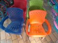Fellow kids steel pipe chair. 