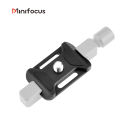 38mm Ultra-thin Universal Mini Quick Release Plate with Camera Strap Holes for Arca Swiss Camera Rope Tripod Ball Head Clamp. 