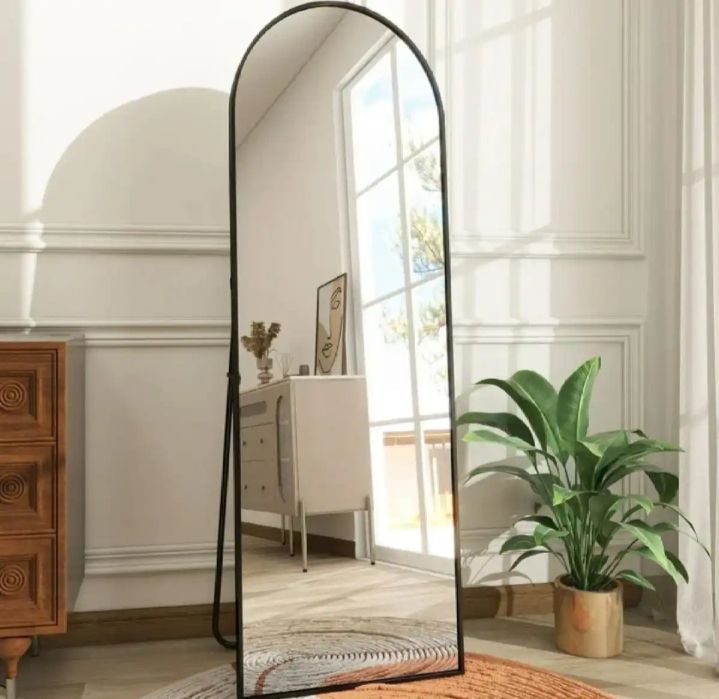 full length mirror with stand-Floor mirror -frame mirror | Daraz.pk