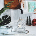 Decorative Bathroom Soap Dispense with Creative Christmas Tree Shape Design Suitable for Friends Relatives Gifts. 