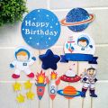 Space Theme Printable Cake Topper. 