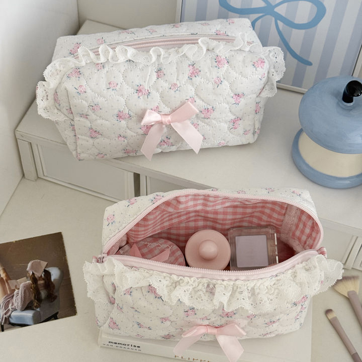Wholesale%20Flower%20Women%20Lace%20Small%20Makeup%20Bag%20Travel%20Organizer%20Cosmetic%20Handbag%20Pouch%20Gilrs%20Cute%20Bow%20Square%20Zipper%20Wallet%20Bags%20-%20Image%206