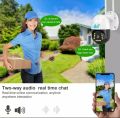 6MP 4G සිම් කාඩ් කැමරාව IP66 එළිමහන් ptz ආරක්ෂක කැමරාව වර්ණවත් IR රාත්‍රී දර්ශනය ස්වයංක්‍රීය ලුහුබැඳීම. 