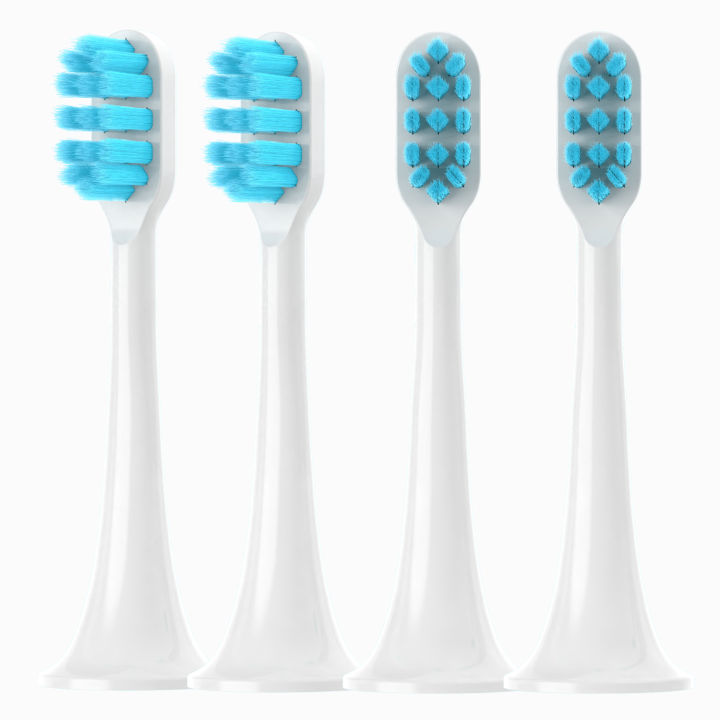 4pcs%20Replacement%20Brush%20Heads%20For%20%20Mijia%20T300/T500/T700%20Sonic%20Electric%20Toothbrush%20Soft%20Bristle%20Nozzles%20with%20Caps%20-%20Image%207