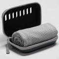 Camping Cooling Towels with EVA Case, Compact & Portable Travel Ice Towel Quick Dry Towels for Sports Gym, Hiking and Yoga.