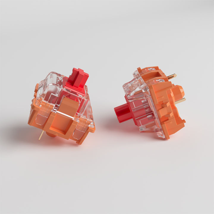 TTC golden red V3 linear switch good quality lightweight easy press no finger pain