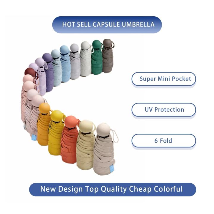 1pc%20Travel%20Umbrella%20With%206%20Rib%20Reinforced%20%20Compact%20Lightweight%20Strong%20Waterproof%20Folding%20Umbrellas%20-%20Image%202