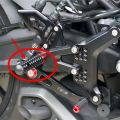 M8 Motorcycle universal Footrest Efficient anti slip Rearset Footrests Foot Rest Motorbike Rear Footpegs Thread Rear Set Pedals. 