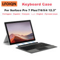 LFOIQN Keyboard Case For Microsoft Surface Pro 3 4 5 6 7 7+ Plus 12.3 inch Magnetic Cover Win10 Tablet Trackpad Wireless Keybpad. 
