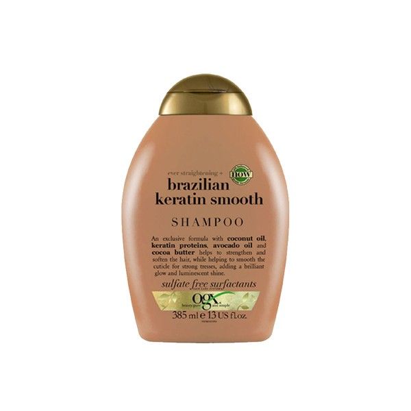 International Greece product Ogx Brazilian keratin smooth shampoo 385 ML