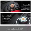 Car Central Control Multimedia Button Cover Trim Knob Sticker For mini cooper F55 F56 F57 Car Accessories Interior Stickers. 