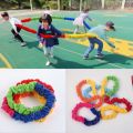 Elastic Rope Loop Kindergarten Outdoor Sport Toys - Team Cooperation Training Equipment Southeast Northwest Running Kids Game. 