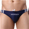 Men's Swim Mini Briefs beach pants Surfing Low-waist Surfboard Solid Color Swimwear Padded Push-up Swimming swimsuits.
