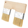 Double Paint Brush U Shaped Double Color Brush Reusable Double Head Painting Brush Double Color Brush 7.68 Inch Wall Paint Brush. 