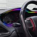 Car Dashboard Interior Light Dynamic Colour EL Wire With Mobile Operated And Remote Control. 