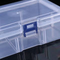 1pcs Transparent Plastic Storage Boxes For Jewelry Hardware Accessories Small Items for DIY Jewelry Beads Crafts Container Box. 