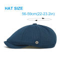 Spring Summer Breathable Mesh Newsboy Caps Men Woman Casual Beret Flat Ivy Cap Soft Solid Driving Fashion Peaked Cap Unisex. 