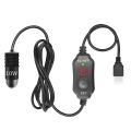 10W Adjustable Aquarium Heater Rod 18-34°C Mini USB Submersible Thermostat Heater with Digital Display for 1 to 5L Fish Tanks. 