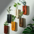 Aura U-Shaped Timber Propagation Vase – Set of 3.