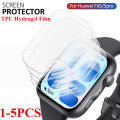 1-5PCS Soft TPU Hydrogel Full Coverage Protective Film for  Watch Fit 5 5 Pro Screen Protector Film for  Watch Fit5. 