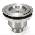 Stainless Steel Kitchen Sink Drain Stopper Basket Strainer Wast. 