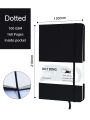 A5 Dotted Notebook 100 GSM 160 Journal Notebooks and Journals School Supplies Stationery. 