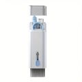 1pc Multi-function Computer Keyboard Cleaning Brush Set Bluetooth Headset Cleaning Mobile Phone Dust Removal Key Magic Device.